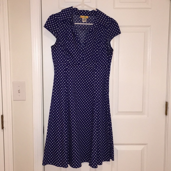 Modcloth Dresses & Skirts - Mod Cloth Polka Dot A Line Soda Fountain Dress